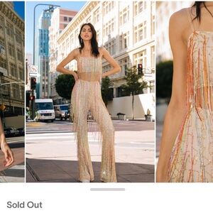 Nasty Gal Sequin Pants